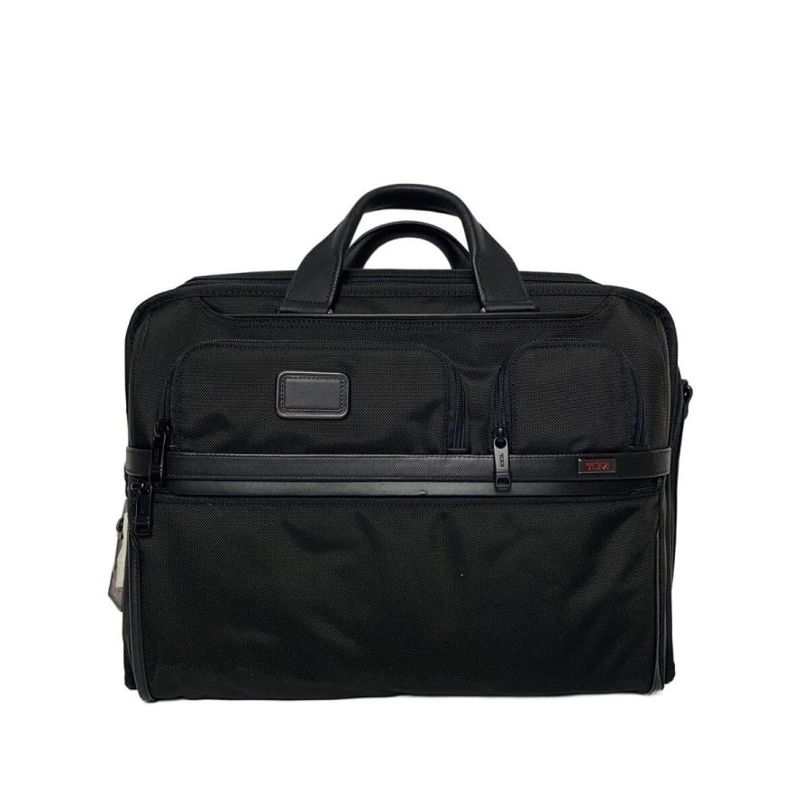 【極美品】TUMI ALPHA3 2603114D3 ブリーフケース TUMI◇ALPHA3/2WAYブリーフケース/ナイロン/ブラック/2603114D3