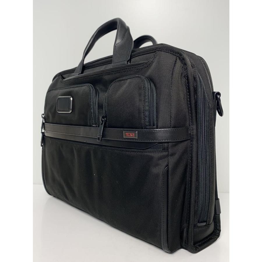 【極美品】TUMI ALPHA3 2603114D3 ブリーフケース TUMI◇ALPHA3/2WAYブリーフケース/ナイロン/ブラック/2603114D3