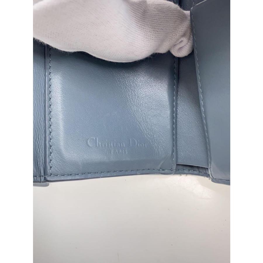 Christian Dior◇3つ折り財布/--/BLU/レディース : セカンドストリート