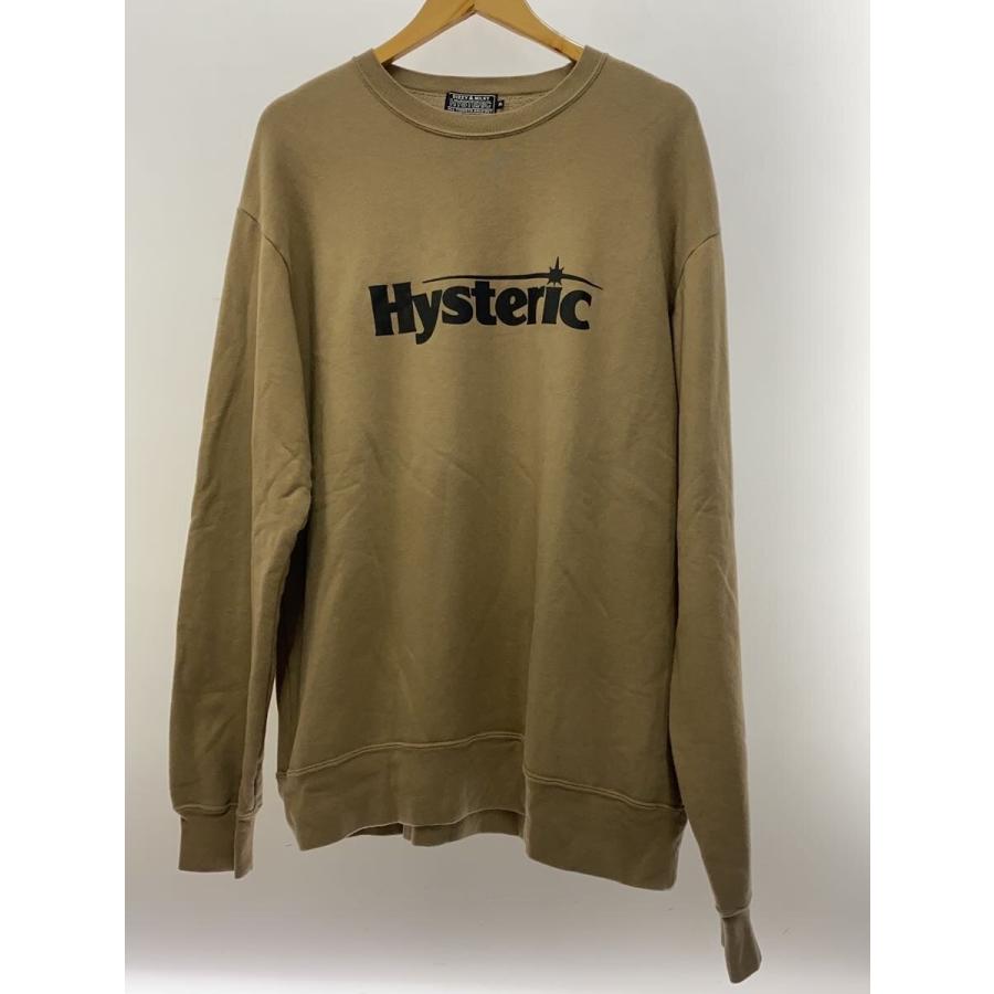 HYSTERIC GLAMOUR◇スウェット/XL/コットン/BRW/02251CS06 : セカンド