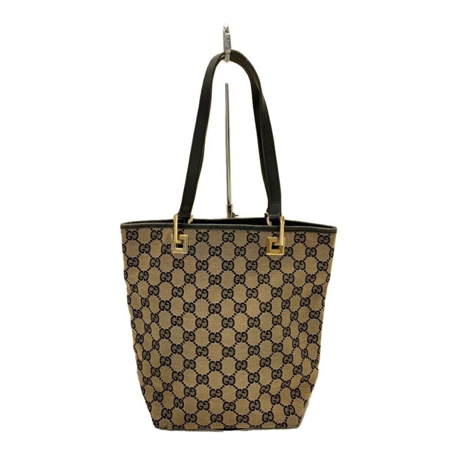 GUCCI◇トートバッグ_GGキャンバス/キャンバス/ブラウン/002