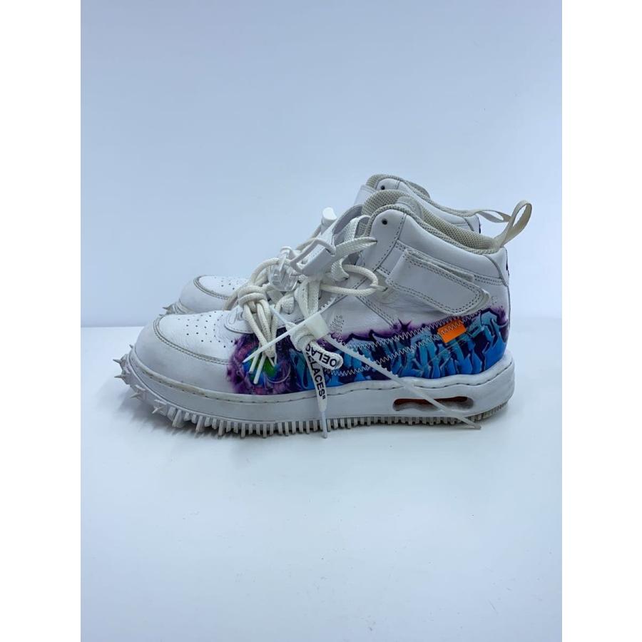 NIKE◇OFF-WHITE X AIR FORCE 1 MID GRAFFITI_オフホワイト エア NIKE◇OFF-WHITE X AIR FORCE 1 MID GRAFFITI_オフホワイト エア