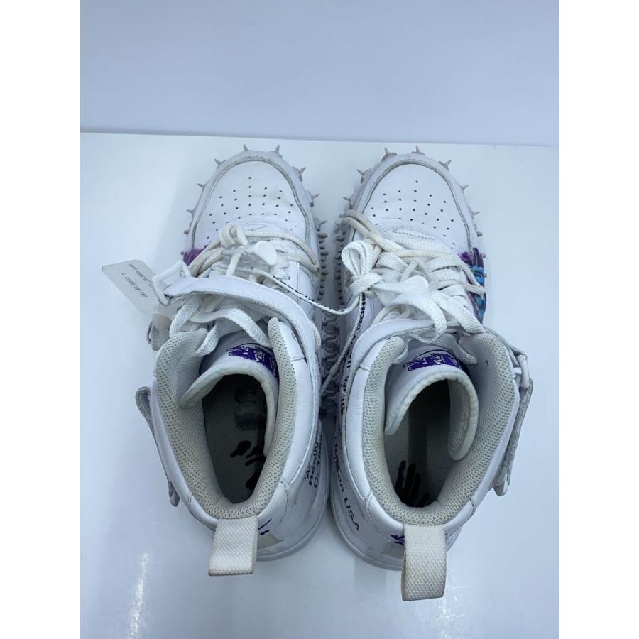 NIKE◇OFF-WHITE X AIR FORCE 1 MID GRAFFITI_オフホワイト エア NIKE◇OFF-WHITE X AIR FORCE 1 MID GRAFFITI_オフホワイト エア