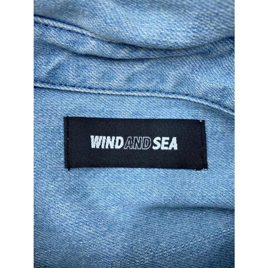 WIND AND SEA◇23SS/Denim Shirt/デニムシャツ/S/コットン/IDG/WDS-CLC 
