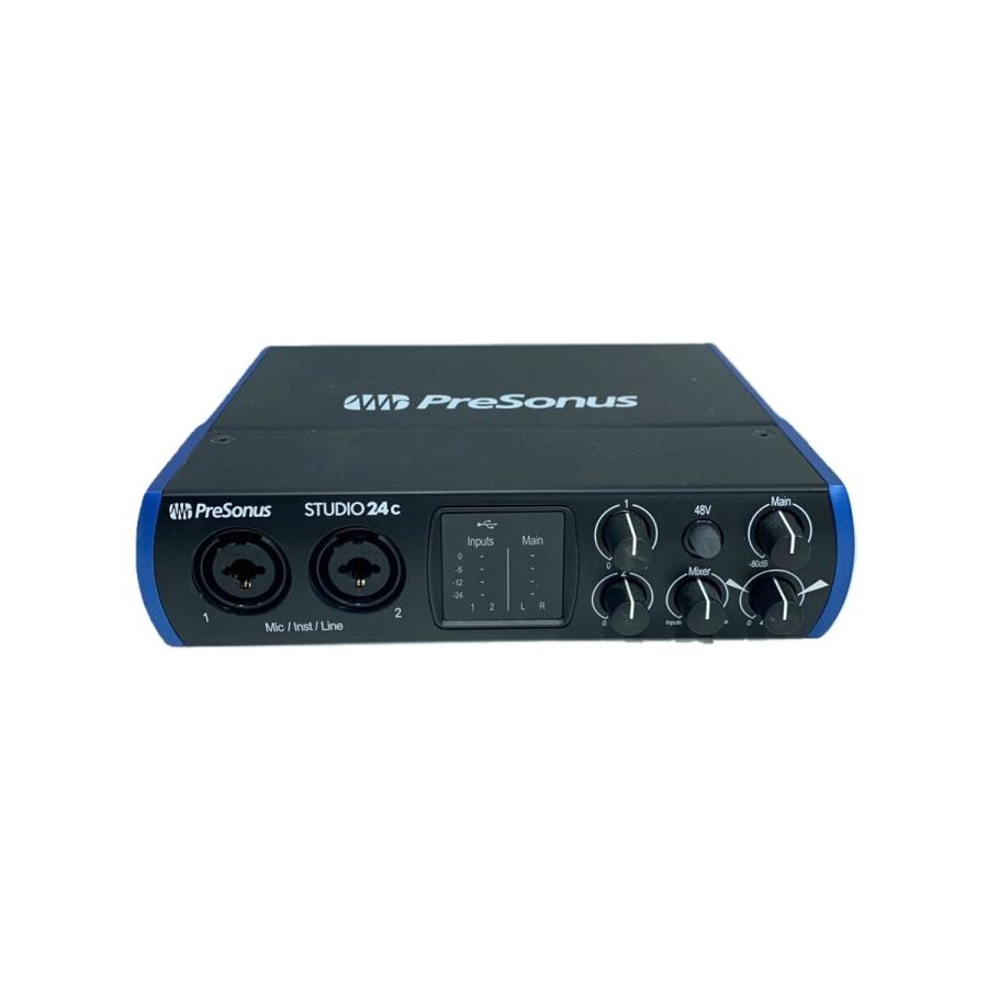 【新品】PreSonus Studio24cオーディオ/MIDIインターフェース PreSonus◇オーディオ/MIDIインターフェース/STUDIO24c : セカンド