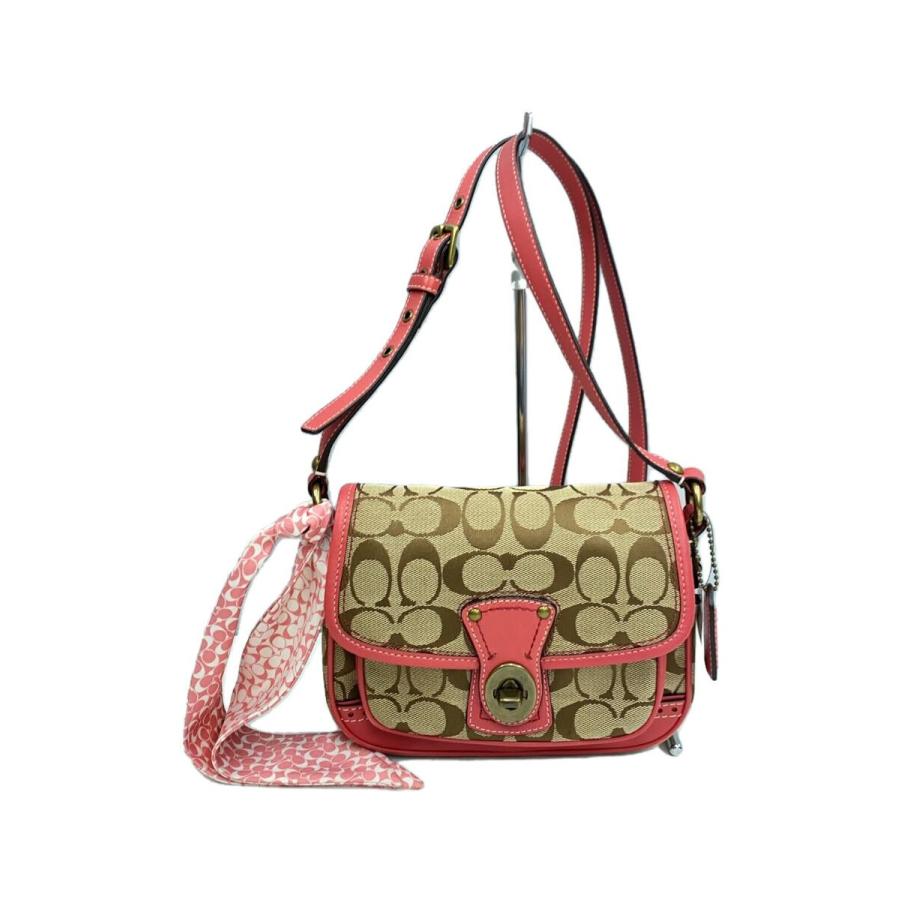 COACH◇ショルダーバッグ_シグネチャー_クリケット/キャンバス COACH◇ショルダーバッグ_シグネチャー_クリケット/キャンバス