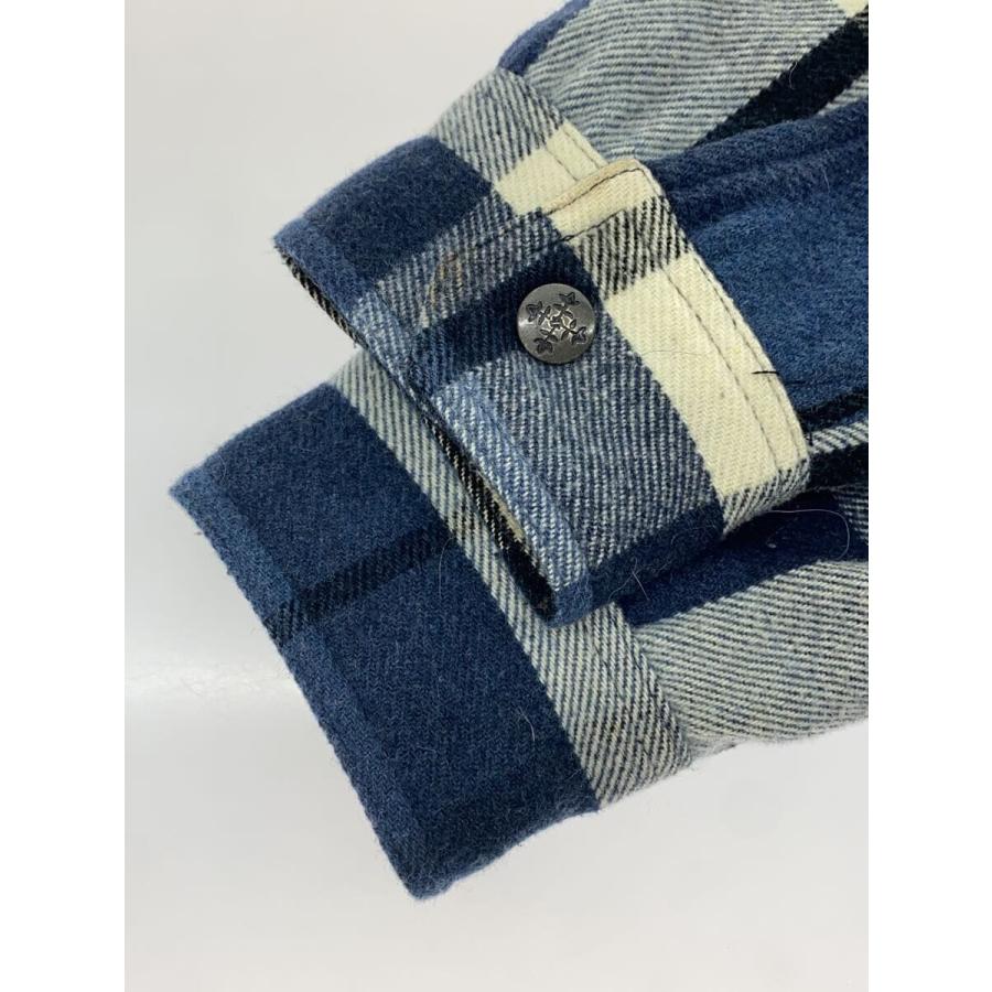 90s/OXBOW/エルボーパッチ/ジャケット/--/ウール/NVY/チェック 90s/OXBOW/エルボーパッチ/ジャケット/--/ウール/NVY/チェック