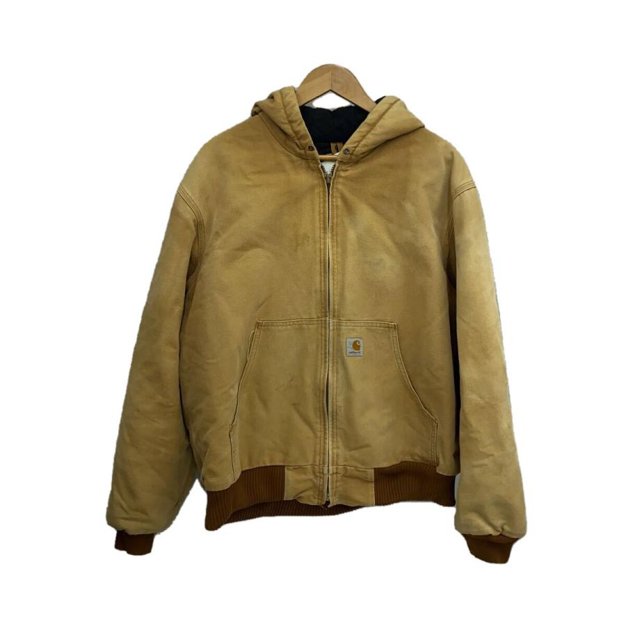 Carhartt◇ダックアクティブジャケット/L/コットン/CML/J140 BRN