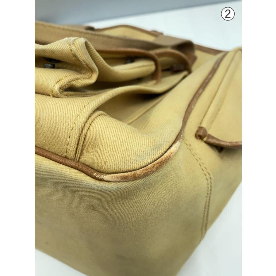 POLO RALPH LAUREN◇レザー切替/サファリトートバッグ/キャンバス/BEG 