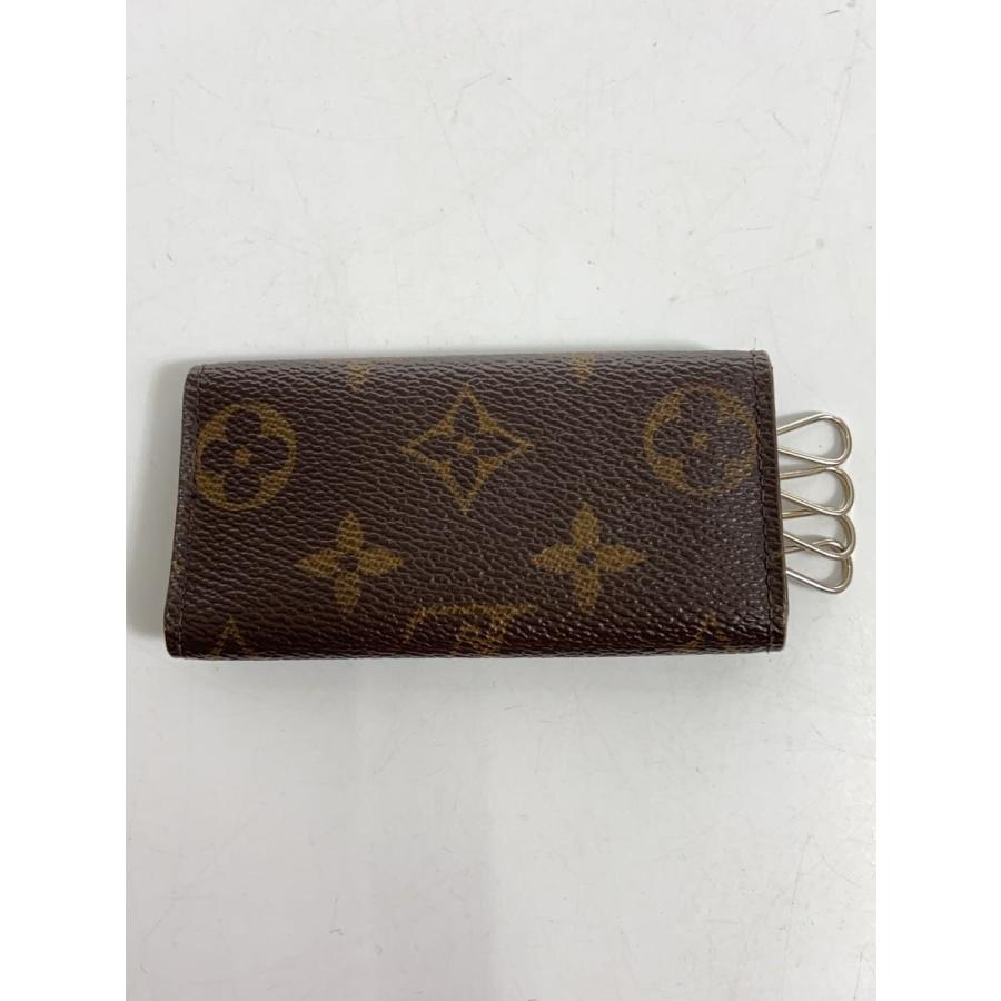 LOUIS VUITTON◆ミュルティクレ4_モノグラム・キャンバス/レザー/BRW/レディース_1
