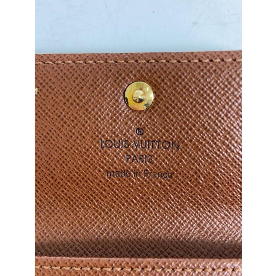 LOUIS VUITTON◆ミュルティクレ4_モノグラム・キャンバス/レザー/BRW/レディース_2