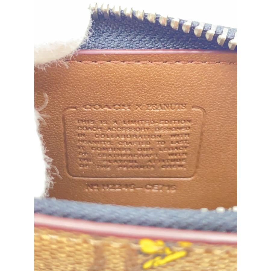新品未使用 正規品 COACH コーチ Lジップ カードケース スヌーピー 財布 COACH◇Lジップカードケース/スヌーピーウッドストック--/BRW
