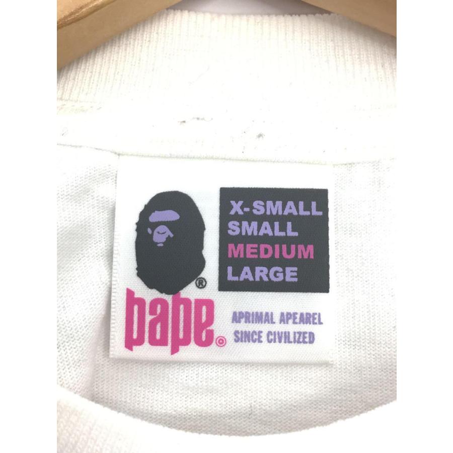 A BATHING APE◆アメックスモチーフ/Tシャツ/M/コットン/WHT｜ssol-shopping｜03