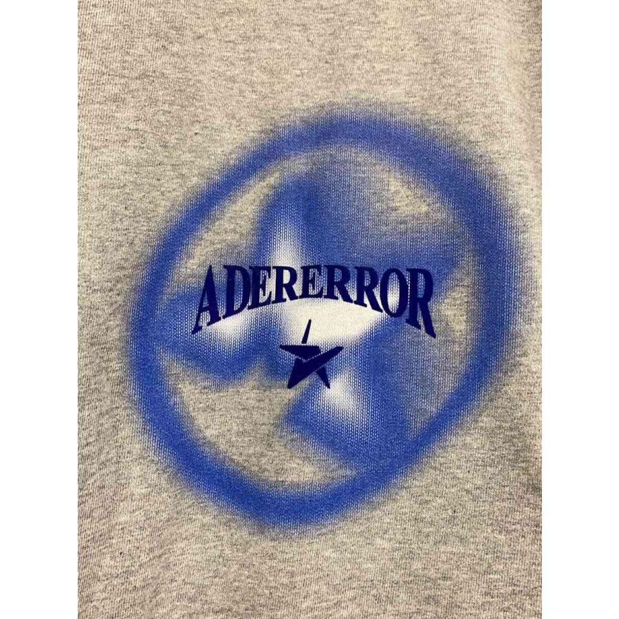 ADER ERROR◇distressed sweat shirt/スウェット/L/コットン/GRY