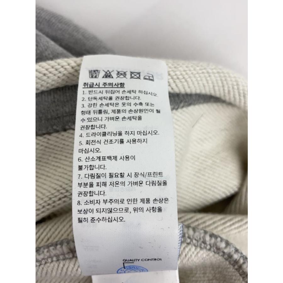 ADER ERROR◇distressed sweat shirt/スウェット/L/コットン/GRY