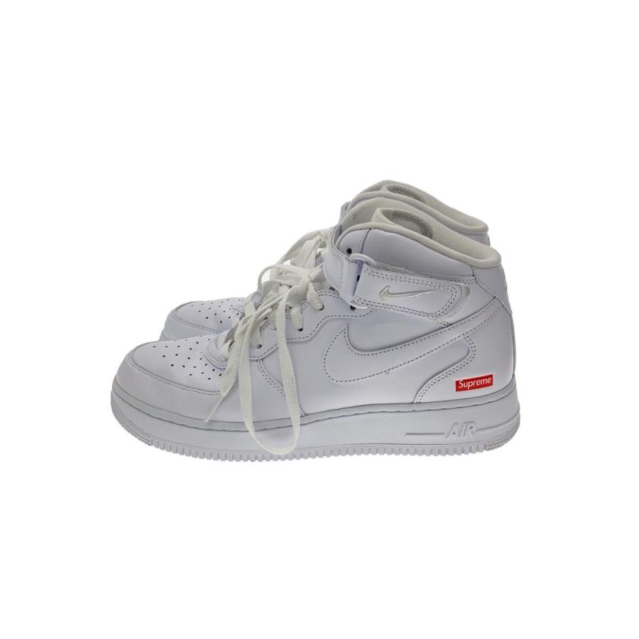 Supreme Air Force 1 ハイカット　27.5㎝ Supreme◇Air Force 1 Mid/ハイカットスニーカー/27.5cm/WHT/FZ8784