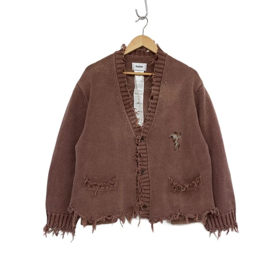 Doublet カーディガン doublet◇カーディガン(厚手)/L/コットン/PNK// : セカンドストリート