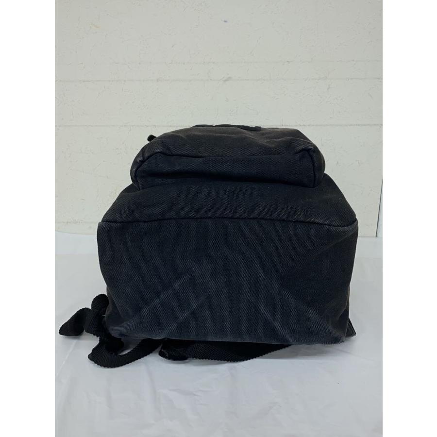 Supreme◇Canvas Backpack/リュック/ブラック/黒/無地/色褪せ