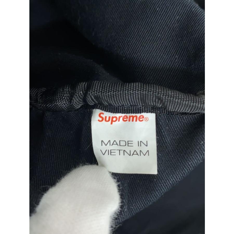 Supreme◇Canvas Backpack/リュック/ブラック/黒/無地/色褪せ
