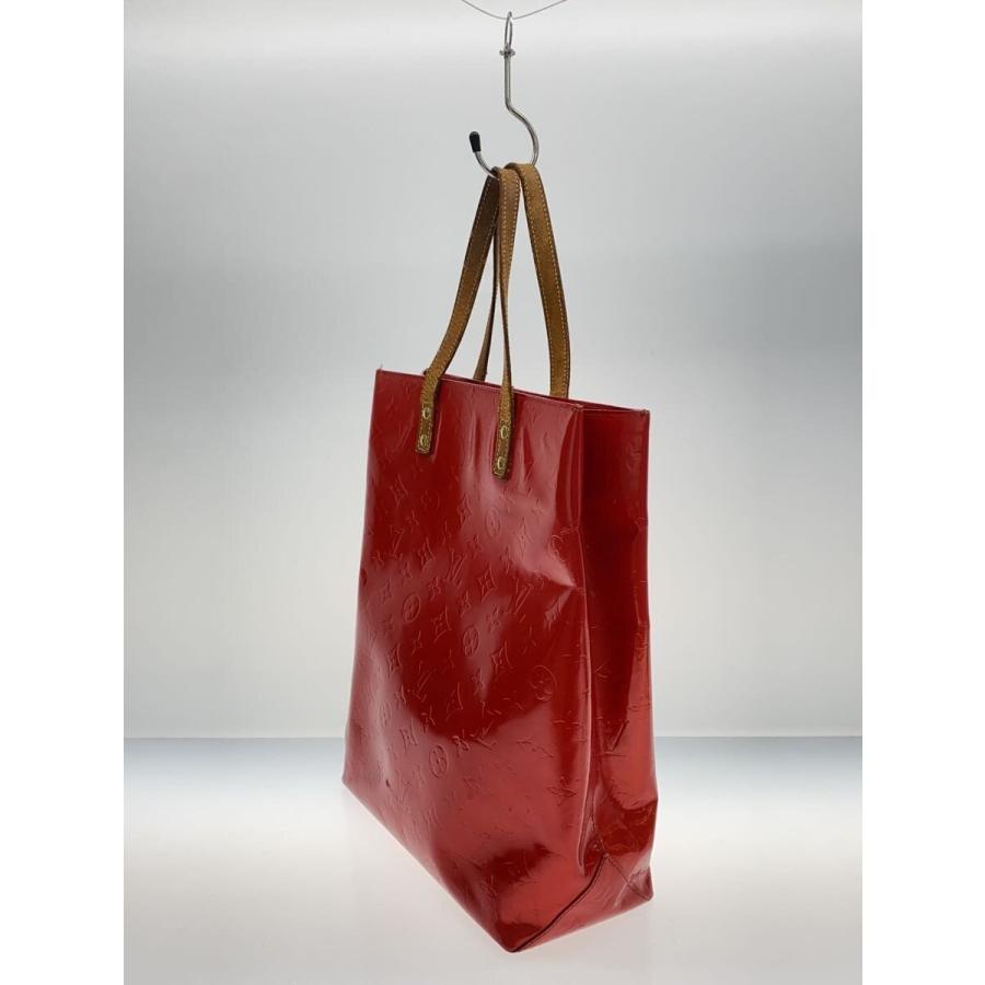 LOUIS VUITTON◇リードMM_モノグラム・ヴェルニ/エナメル/RED