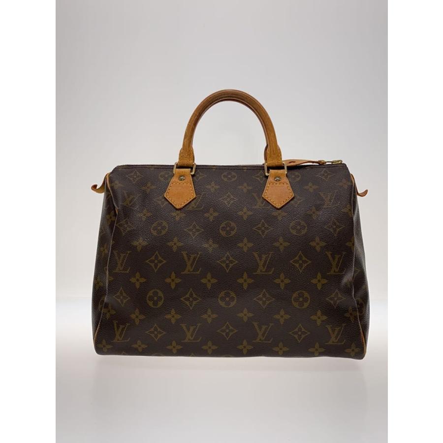 LOUIS VUITTON◇1)スピーディ30_モノグラム・キャンバス_BRW/PVC/BRW