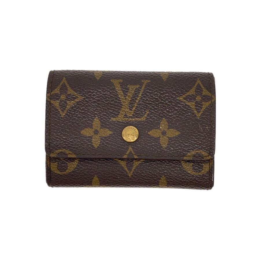 未使用品級✨LOUIS VUITTON ポルト モネ ボワット ミニ財布 LOUIS VUITTON◇ポルト・モネ・プラ_モノグラム・キャンバス_BRW/PVC