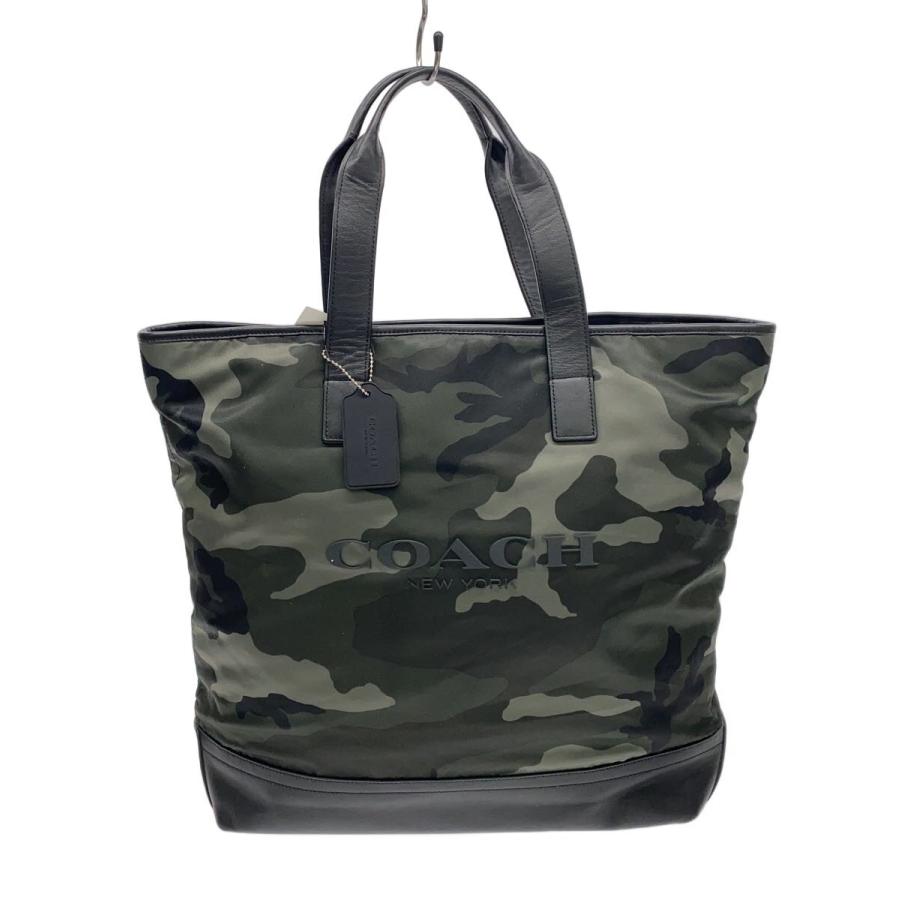 COACH カモフラージュ柄トートバッグ COACH◇トートバッグ/--/カモフラ : セカンドストリートYahoo!店
