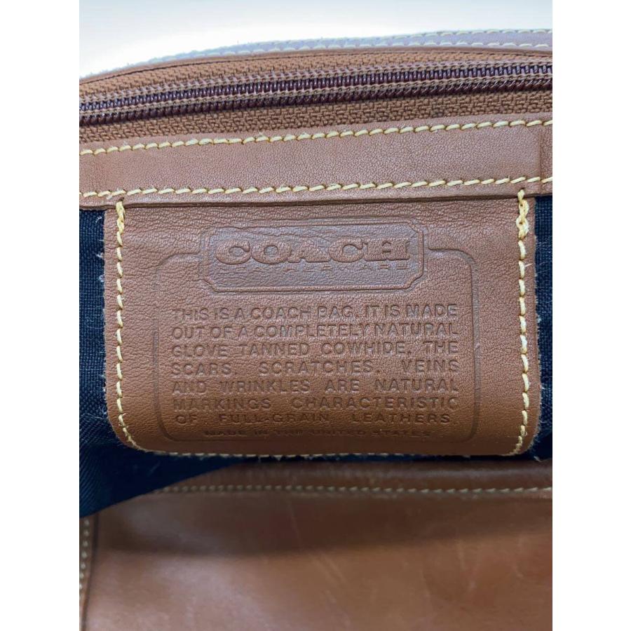 COACH◇ボストンバッグ/レザー/BRW/0502// : セカンドストリートYahoo