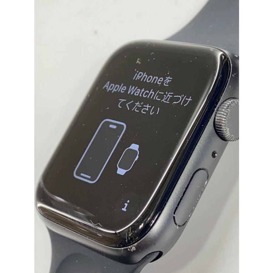 Apple◇Apple Watch SE GPSモデル 44mm MYDT2J/A [ブラック]/デジタル 