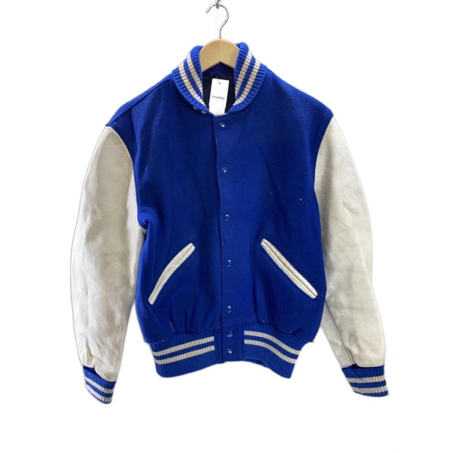 DeLONG◇スタジャン/--/ウール/BLU : セカンドストリートYahoo!店