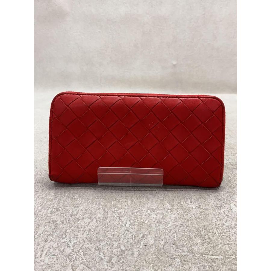 BOTTEGA VENETA 長財布 BOTTEGA VENETA◇長財布/レザー/RED/レディース/593217 : セカンド