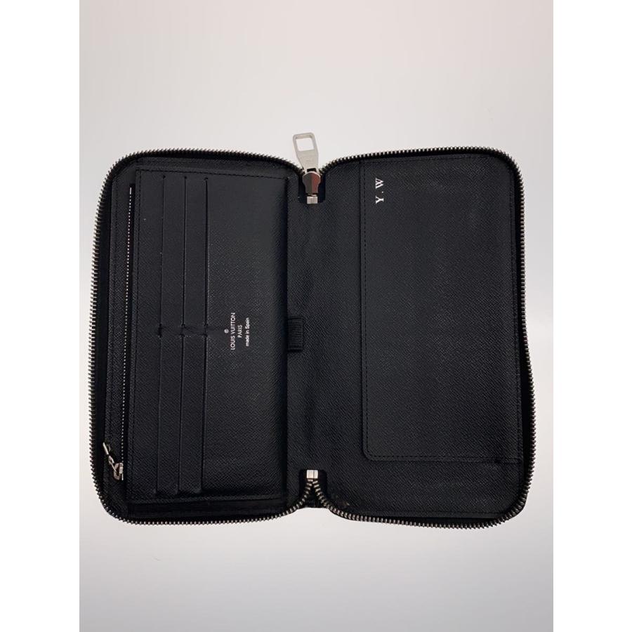 【美品】LOUIS VUITTONジッピーオーガナイザー LOUIS VUITTON◇ジッピー・オーガナイザー_エピ_BLK/レザー/BLK/メンズ