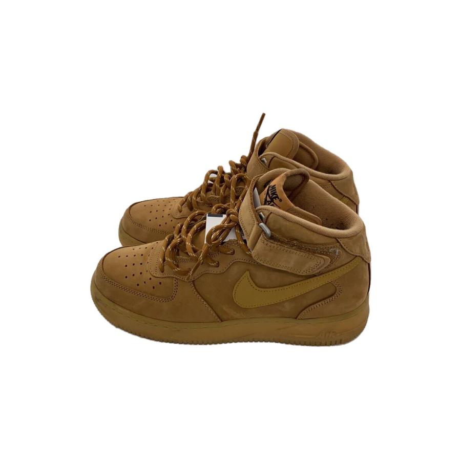 NIKE◇AIR FORCE 1 MID FLAX_エアフォース ミッド フラックス NIKE◇AIR FORCE 1 MID FLAX_エアフォース ミッド フラックス