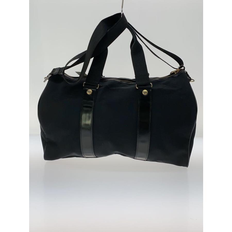 MOSCHINO◇ボストンバッグ/ナイロン/BLK// : セカンドストリートYahoo