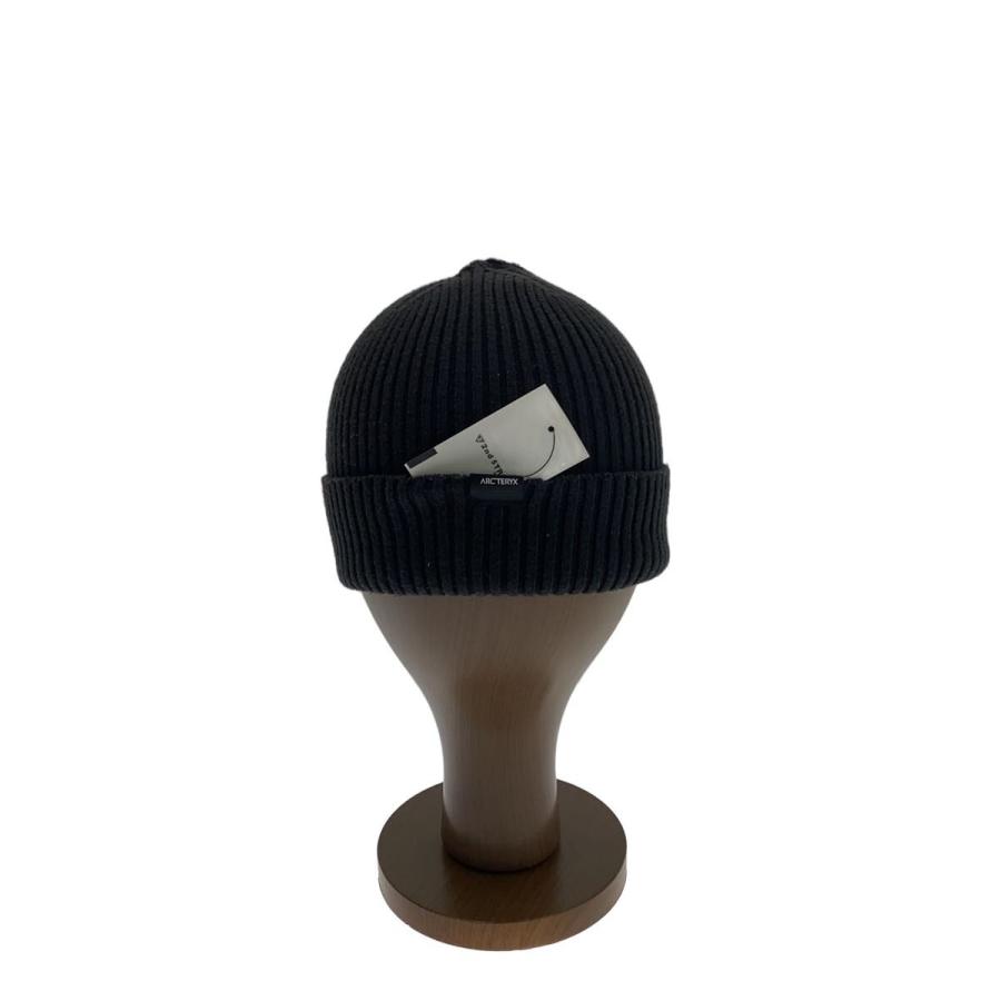 ARC'TERYX◇ニットキャップ/--/コットン/BLK/メンズ/X000006987