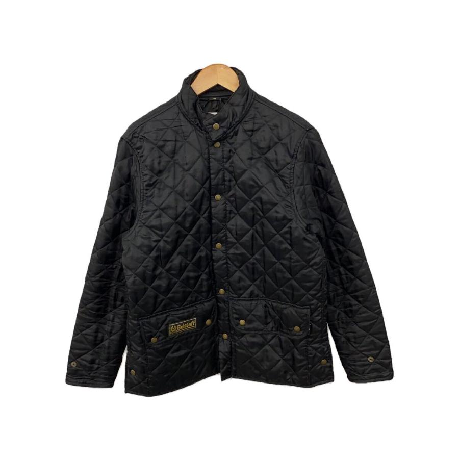 Belstaff◇イタリア製/キルティングジャケット/M/ポリエステル/BLK