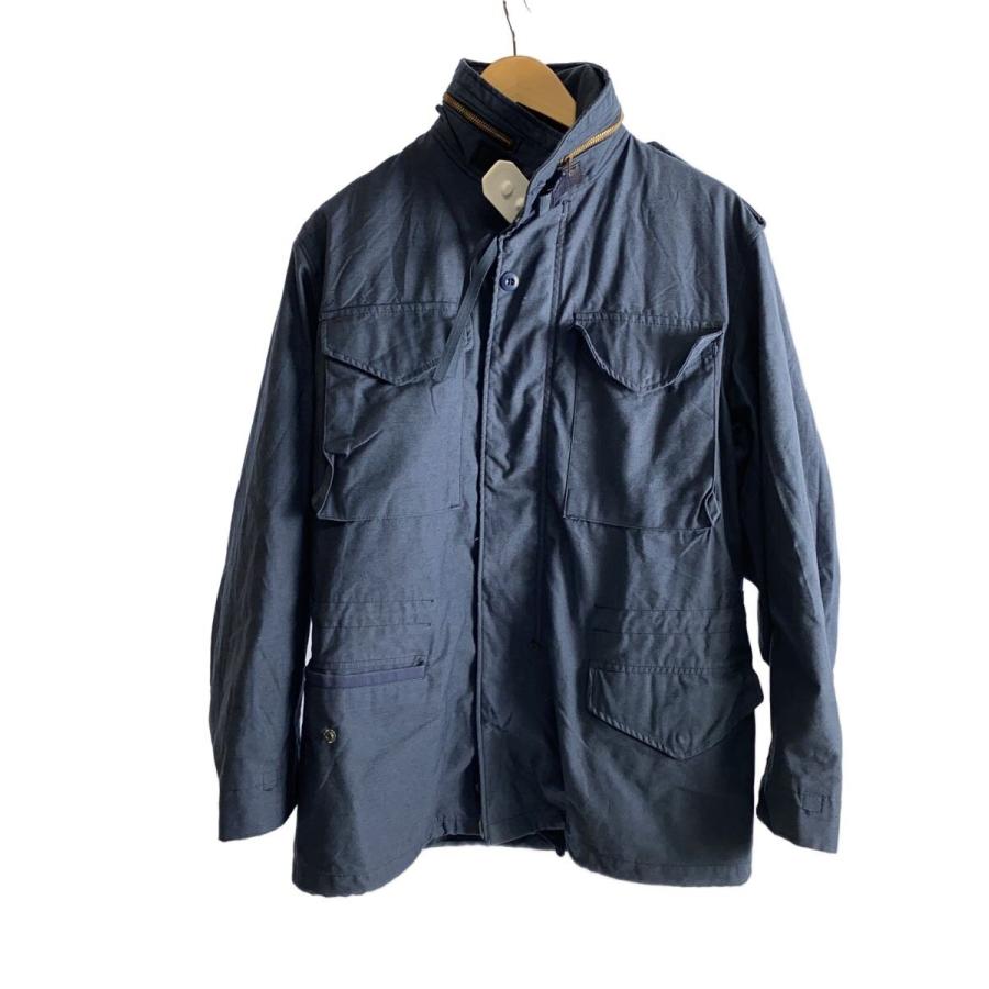 ALPHA INDUSTRIES / ミリタリージャケット/M/ナイロン/NVY ALPHA INDUSTRIES◇80s/USA製/M-65/フィールドジャケット/S/ナイロン