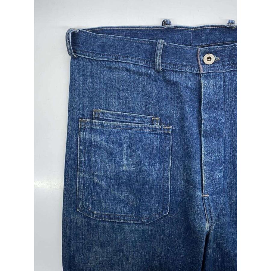 US.NAVY◇40s/WW2/セーラーパンツ/ドーナツボタン/股部分小穴有/81