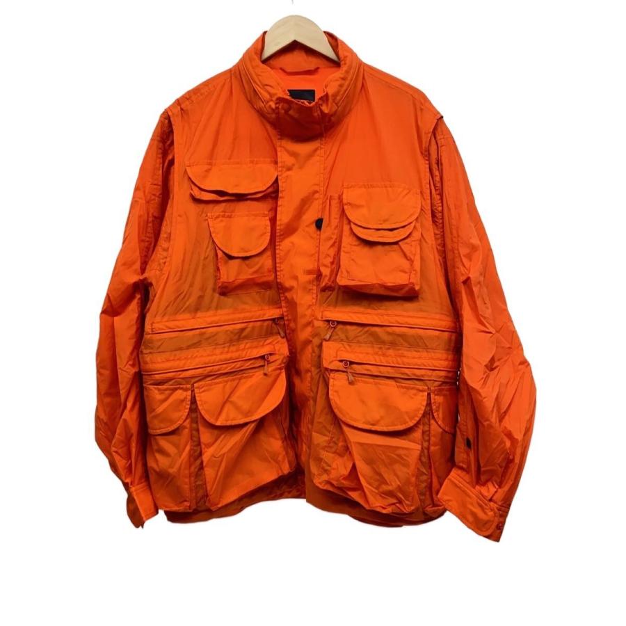 DAIWA PIER39◇23SS/2WAY PERFECT FISHING JACKET/L/ナイロン/ORN/BJ