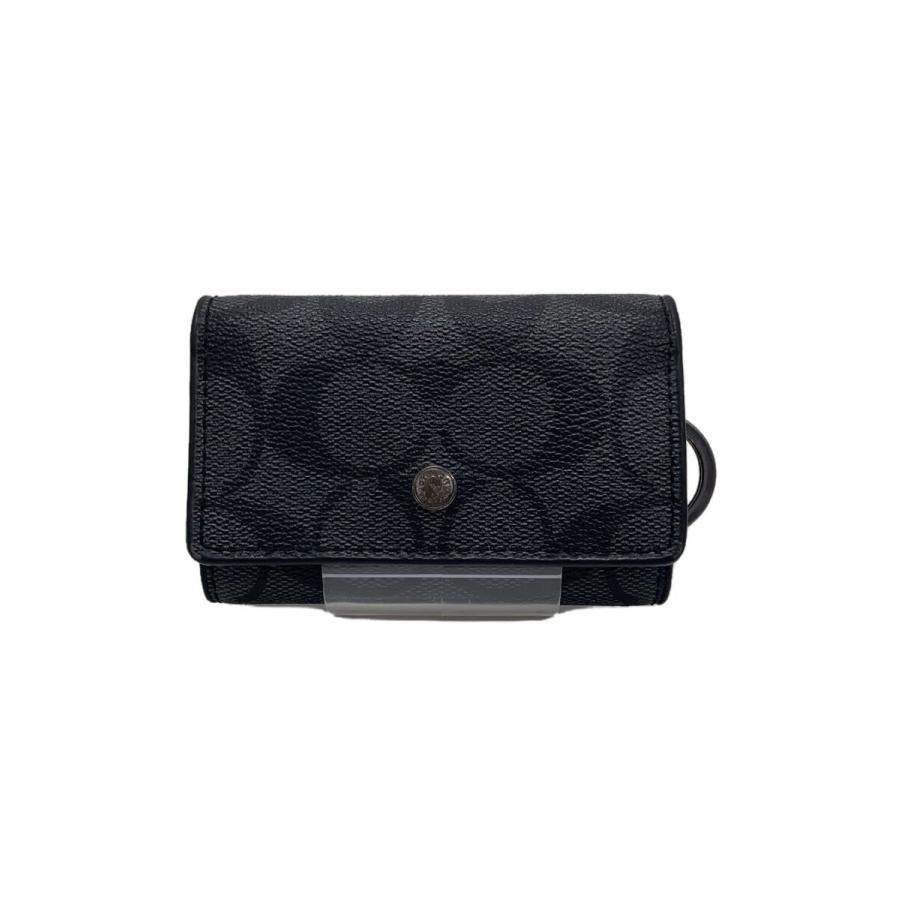 COACH◇キーケース/レザー/BLK/メンズ/F78675 : セカンドストリート