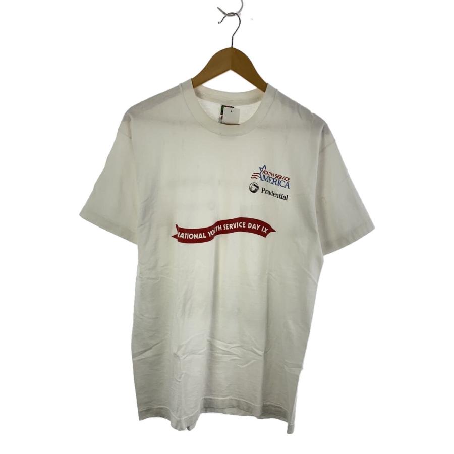 FRUIT OF THE LOOM◇90s/USA製/Tシャツ/企業/ホワイト : セカンド  