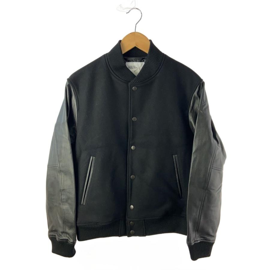 SHIPS◇スタジャン/S/ウール/BLK/114-45-0125 : セカンドストリート