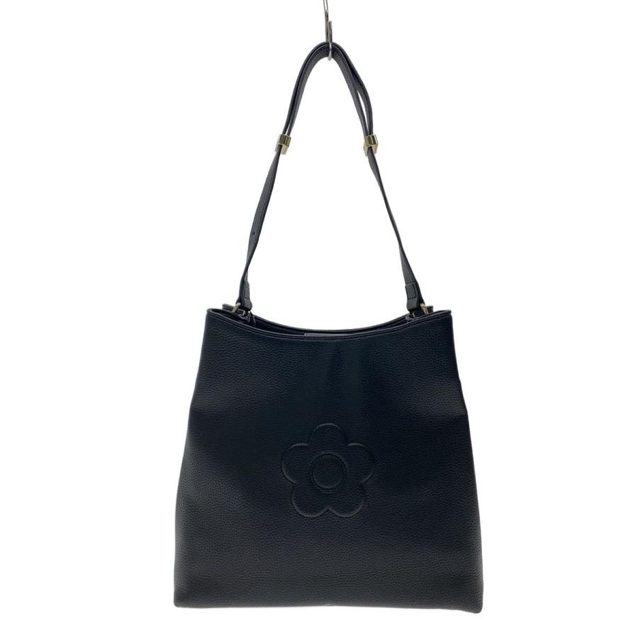 MARY QUANT◇トートバッグ/--/BLK/無地/223-814824-010-0 : セカンド