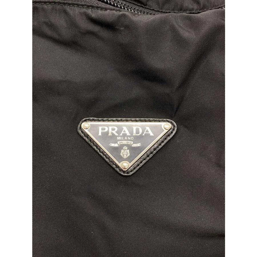 ★レア★美品★PRADA プラダ キャスター付き ボストンバック 黒 PRADA◇ボストンバッグ/ナイロン/キャスター付/若干匂い残り