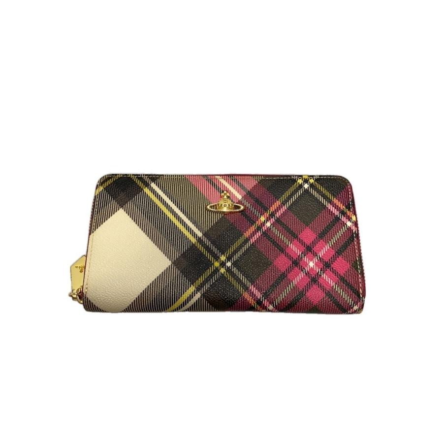 m*e様 新品未使用品Vivienne Westwood 長財布 タータンチェッ Vivienne Westwood◇長財布/--/BRW/チェック/レディース// : セカンド