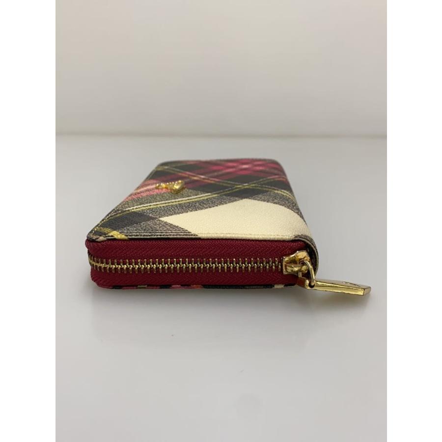 Vivienne Westwood◇長財布/--/BRW/チェック/レディース// : セカンド