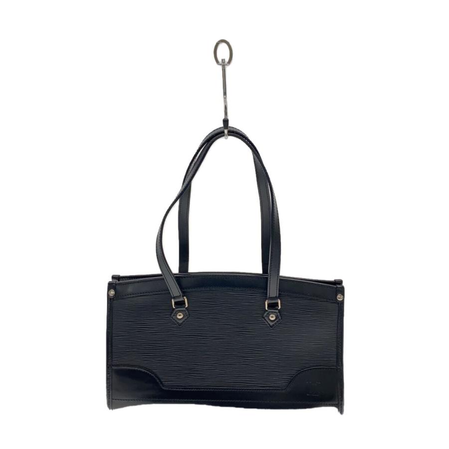 LOUIS VUITTON◇マドレーヌPM_エピ_BLK/レザー/BLK : セカンド