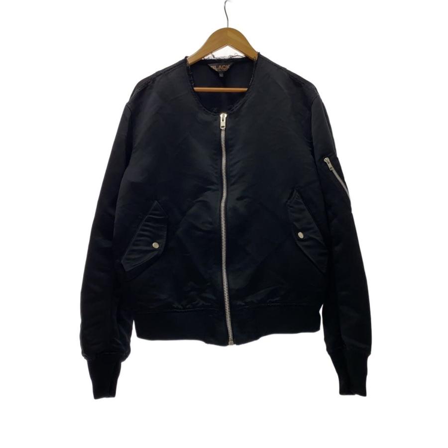 BLACK COMME des GARÇONS XL ジップブラックジャケット Black Comme Des Garçons ジップアップ ジャケット | ブラック