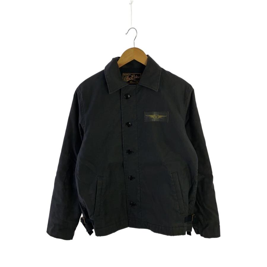 CALEE◇ジャケット/L/コットン/BLK/無地 : セカンドストリートYahoo!店