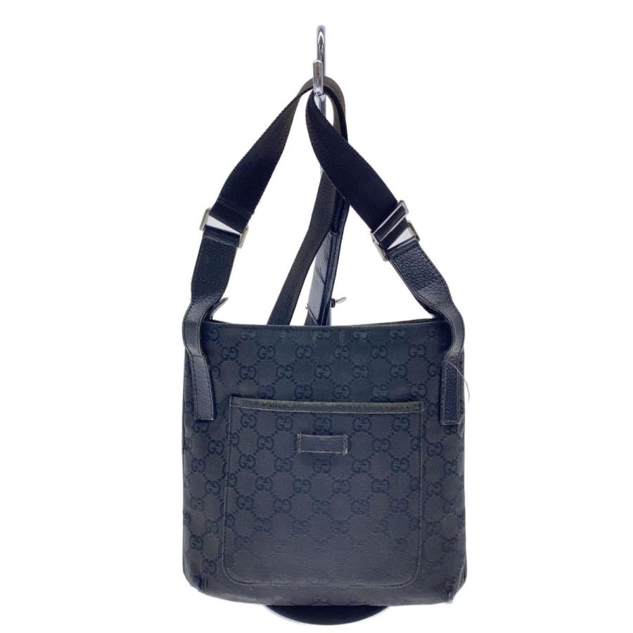 GUCCI◇ショルダーバッグ/キャンバス/BLK : セカンドストリートYahoo
